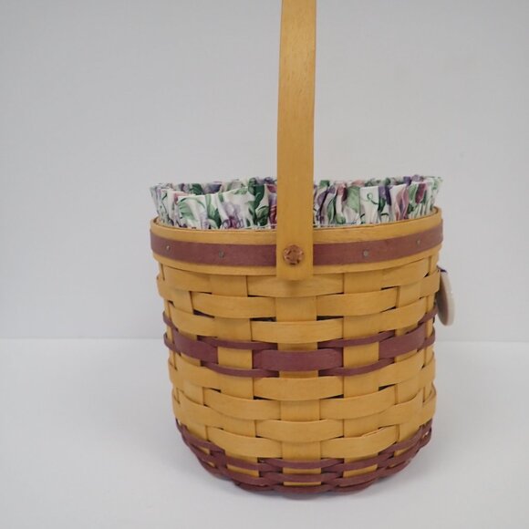Vintage May Series Longaberger Sweet Pea basket - Picture 4 of 9